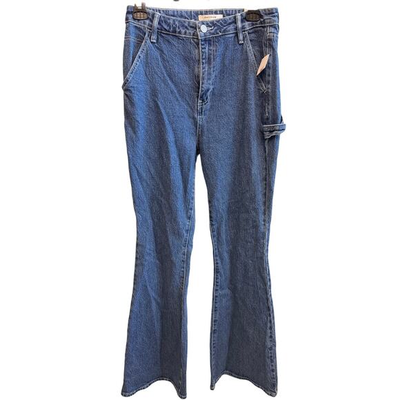 NEW PACSUN Women's High Rise Carpenter Bootcut Jeans Size 27 - Picture 4 of 9